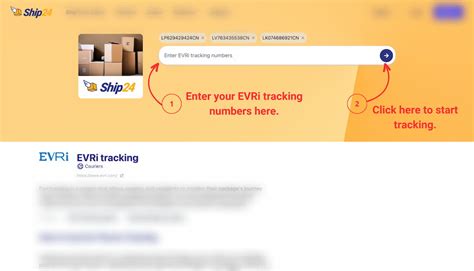 evri shipment tracking.